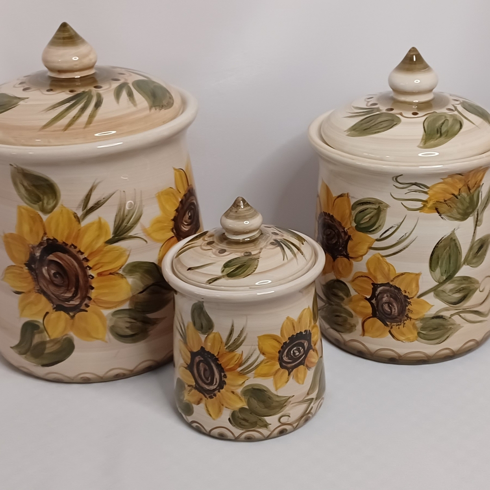 Whole Home Provencial Garden Canister Set